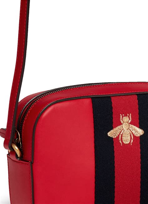 gucci jewel bag bee|Gucci bee crossbody bag.